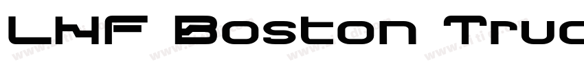 LHF Boston Truckstyl字体转换